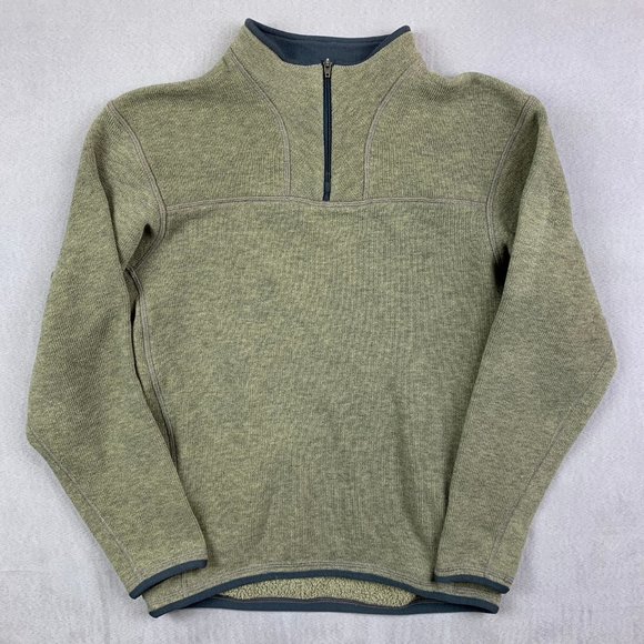 Arc'teryx Other - Vintage Arcteryx Mens Sweater Small Green Covert 1/4 Zip Long Sleeve Polartec